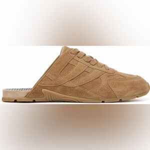 Vince Mojave Honey Brown Suede Sneaker Mule Women’s Size 8
